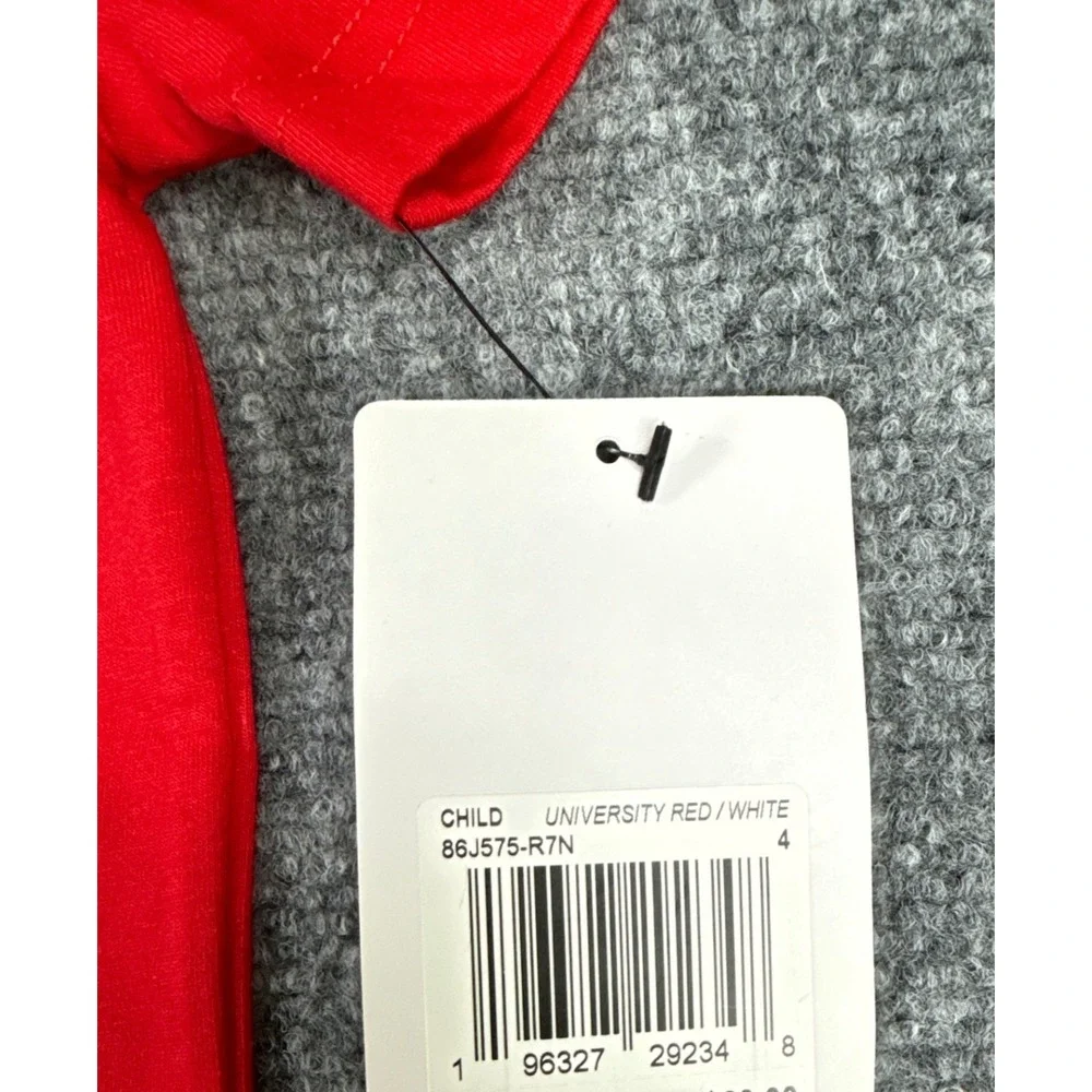 Nike Kids Size 4 XS Red Sportswear Futura Logo T-Shirt NWT
